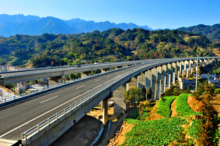 湖北省高速公路風(fēng)采照片